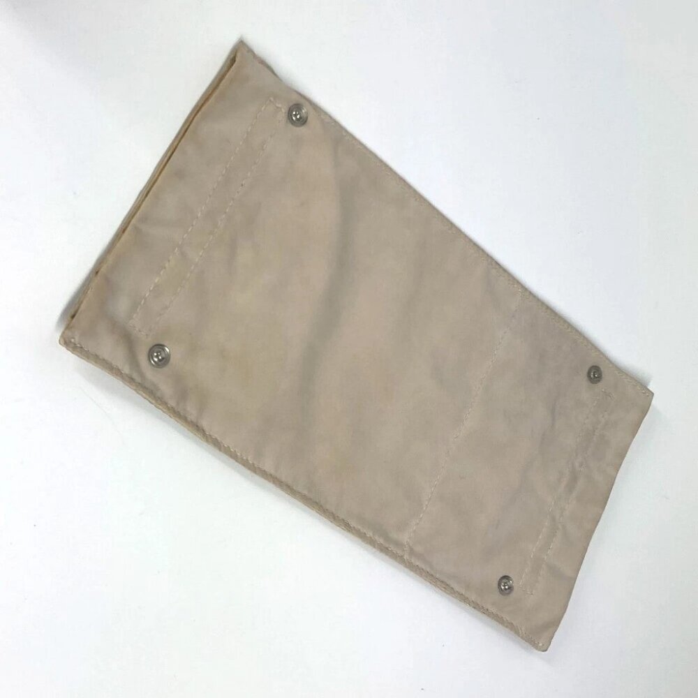 HERMES Equi Pouch Flap Clutch bag Leather Gurege Based - Picture 15 of 16